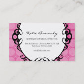 Poppen Visitekaartjes (Achterkant)