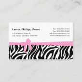 Poppen Visitekaartjes (Achterkant)