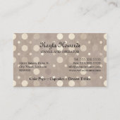 Poppen voor bakkerij visitekaartje (Achterkant)