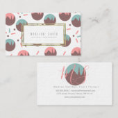 Poppen voor de remvoering visitekaartje (Voorkant / Achterkant)