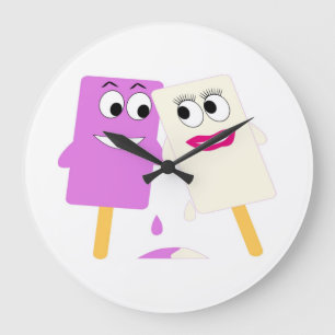 Poppen VOOR HET FLIRTEREN VAN IJSSCHEMA Grote Klok
