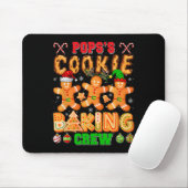 Poppen Xmas Cookie Baking Crew Funny Baker Lover F Muismat (Met muis)