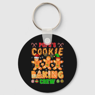 Poppen Xmas Cookie Baking Crew Funny Baker Lover F Sleutelhanger