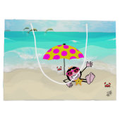 Poppen zeggen: "Jij en ik" Large Cadeautasje (Achterkant)