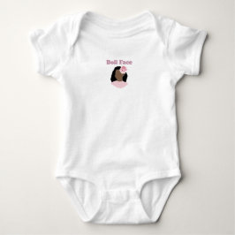 Poppengezicht T-shirt baby romper