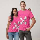 Poppengezichten T-shirt (Unisex)