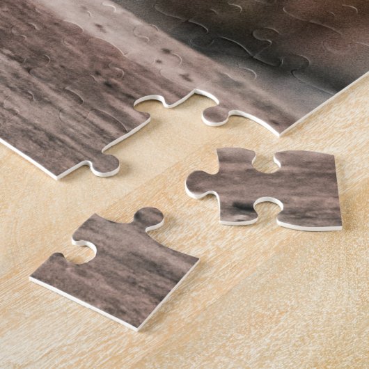 Poppenkast van Parijs Eiffel Tower Legpuzzel (Zijkant)