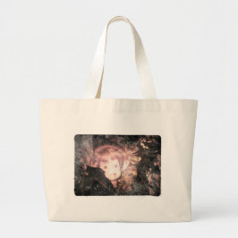 poppenkop grote tote bag