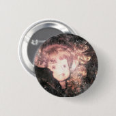 poppenkop ronde button 5,7 cm (Voorkant /achterkant)