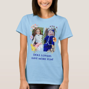 Poppenliefhebbers hebben meer plezier Twee Antieke T-shirt