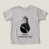 Poppenmeester van de wereld T-shirt (Design voorkant)