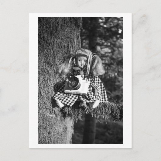 Poppenportret - De Fotograaf Briefkaart (Voorkant)