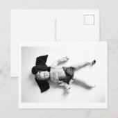 Poppenportret - Gebroken pop Briefkaart (Voorkant / Achterkant)