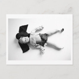 Poppenportret - Gebroken pop Briefkaart