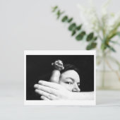 Poppenportret - met Sanbra Briefkaart (Staand voorkant)