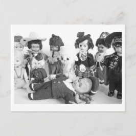 Poppenportret - Vrienden Briefkaart