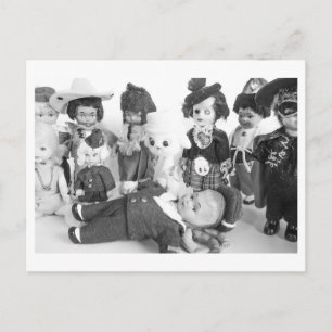 Poppenportret - Vrienden Briefkaart