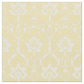 Poppenschaal Renaissance Damask, Bleek geel Stof (Close Up)