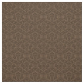 Poppenschaal Renaissance Damask, donkerbruin Stof (Swatch)