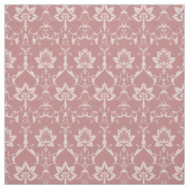 Poppenschaal Renaissance Damask, Oud Roos Stof