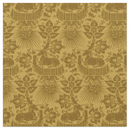 Poppenschaal Renaissance Eenhoorn Tuin, Amber Stof