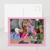 Poppenvrouw Peru op ansichtkaart Briefkaart (Voorkant / Achterkant)