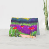 Poppes in Millenium Park Chicago Kaart (Voorkant)