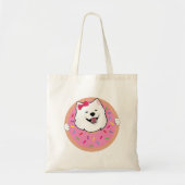 Poppet de samojeed tote bag (Voorkant)