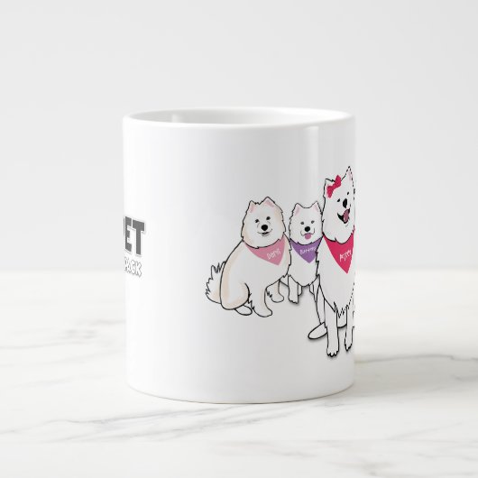 Poppet en de bende jumbo koffie mok (Voorkant)