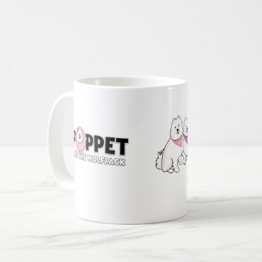 Poppet en de bende koffiemok (Voorkant links)