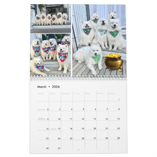 Poppet en de Wolfpack 2 pagina Kalender (Mar 2026)