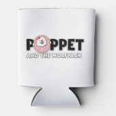 Poppet en de Wolfpack logo Koelbox Blikjeskoeler (Voorkant)