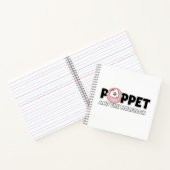 Poppet en de Wolfpack logo Notitieboek (Binnen)