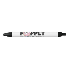 Poppet en de Wolfpack logo Zwarte Inkt Pen