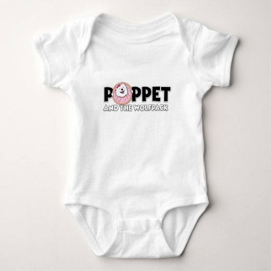 Poppet en de Wolfpack Romper (Voorkant)