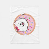 Poppet in een donut deken (Voorkant)