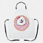 Poppet in een donut! schort (Voorkant)