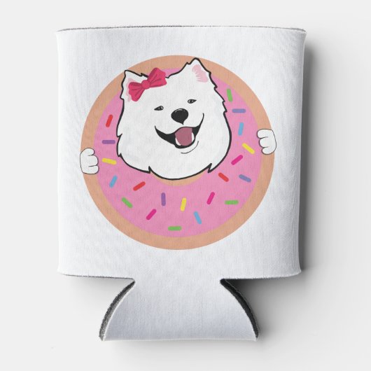 Poppet samoyed blikjeskoeler (Voorkant)