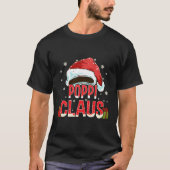 Poppi Claus Groepscadeaus Matching Familie Kerstmi T-shirt (Voorkant)