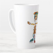 'Poppi' - Verlies nooit het zicht latte Mok (Linkerhoek)