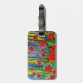 Poppie Bagagelabel (Achterkant verticaal)