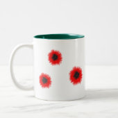 Poppie Beer Tweekleurige Koffiemok (Links)