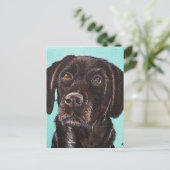 Poppie Briefkaart (Staand voorkant)