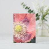 Poppie briefkaart (Staand voorkant)