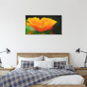 Poppie! Canvas Afdruk (Insitu (Slaapkamer))
