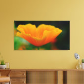 Poppie! Canvas Afdruk (Insitu (Woonkamer))