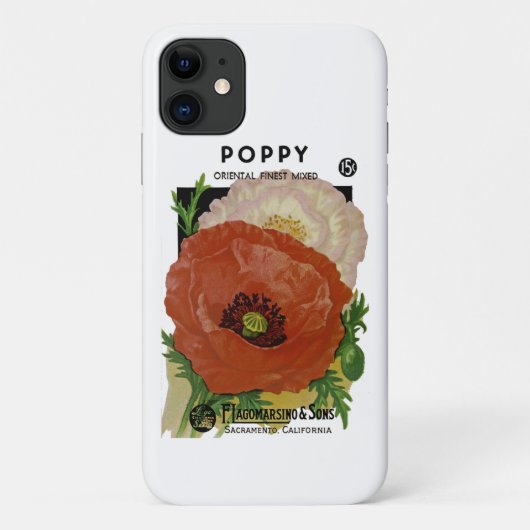 Poppie Case-Mate iPhone Case (Achterkant)