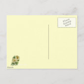 Poppie en cornbloemen  Floral Briefkaart (Achterkant)