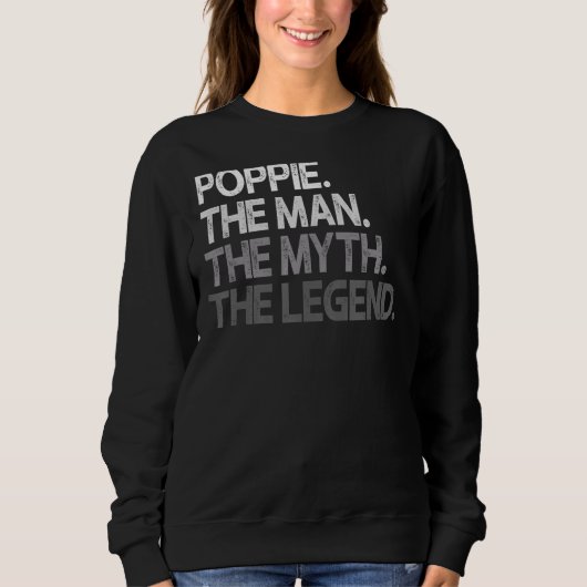 Poppie Het Man De Mythlegende Trui (Voorkant)