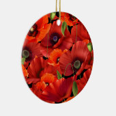 Poppie Keramisch Ornament (Rechts)